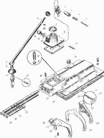 Коробка передач КРАЗ-255, 260