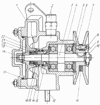 Система охлаждения двигателя ЯМЗ-236