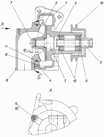 Система охлаждения двигателя ЯМЗ-236
