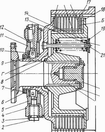 Бортовые фрикционы Т-130