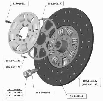 Диски сцепления ЯМЗ-236, 238