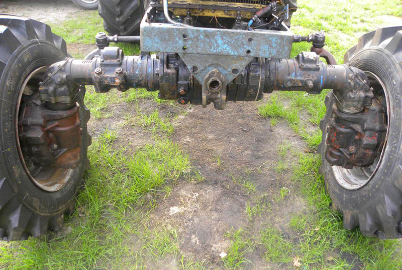 Ремонт переднего ведущего моста МТЗ-82
