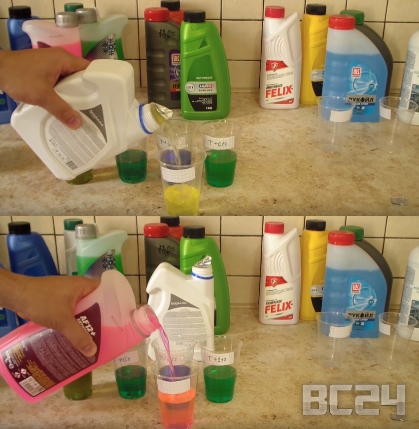 Что лучше тосол или антифриз, в чем разница