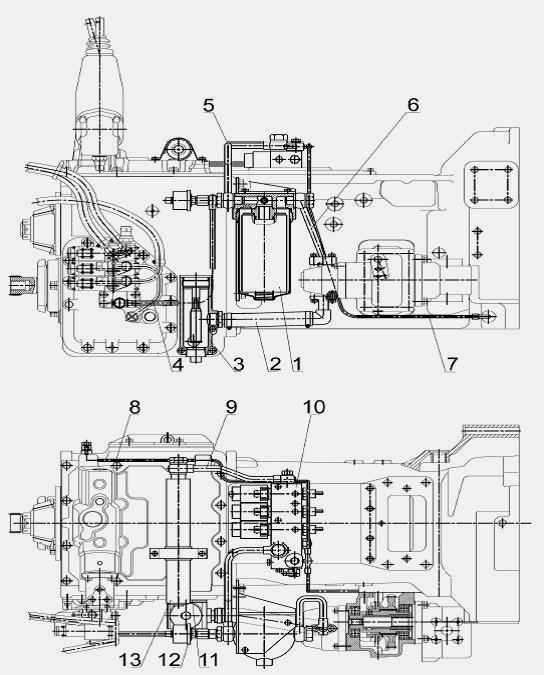 Передний мост МТЗ 1221: устройство, регулировки, работа привода