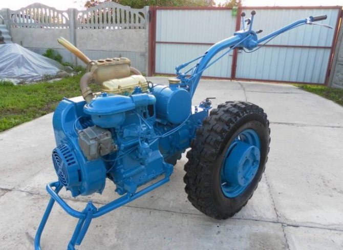 Мотоблок МТЗ 05: устройство, характеристики, управление