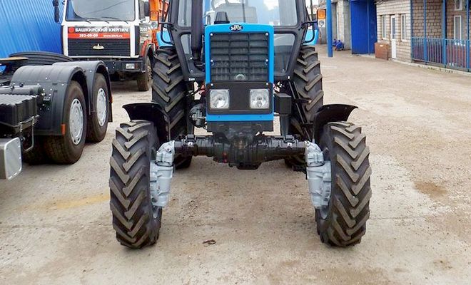 Передний мост МТЗ-82: устройство и обслуживание