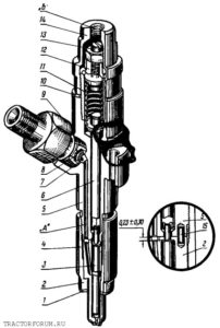 форсунка мтз 80
