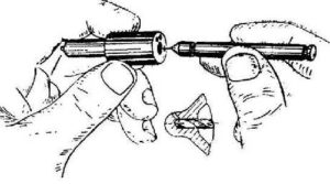 Чистка распылителя