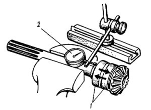 Индикатор проверки зазора в подшипниках