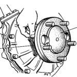 Пакет регулировочных пластин в регулировке зацепления шестерён колёсного редуктора
