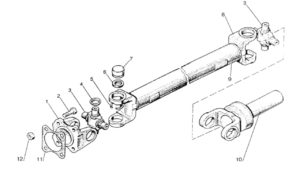 кардан привода пвм мтз 1221