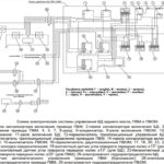 электрическая схема управления ПВМ, БД, ВОМ