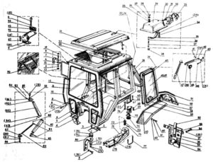 Большая кабина МТЗ 80