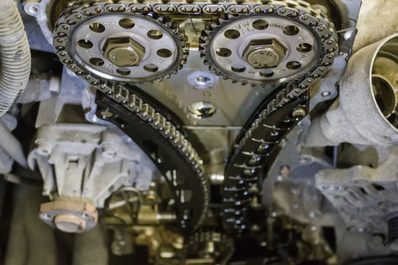 Цепной механизм привода ГРМ