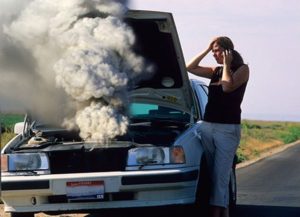 Двигатель закипел