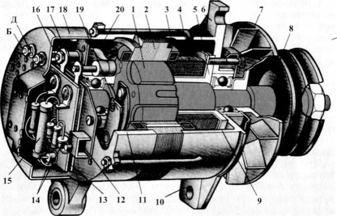 Система отопления и вентиляции кабины трактора