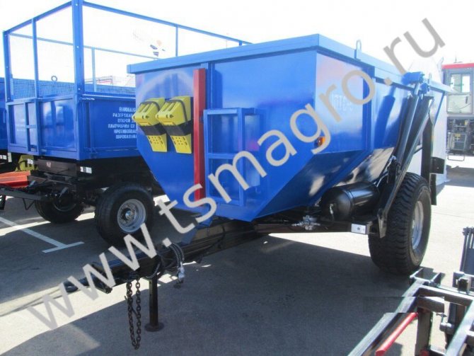 Прицеп для трактора МТЗ: модели, технические характеристики