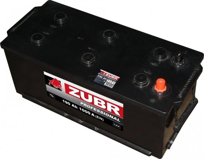 Аккумулятор для МТЗ 80 с редукторным стартером