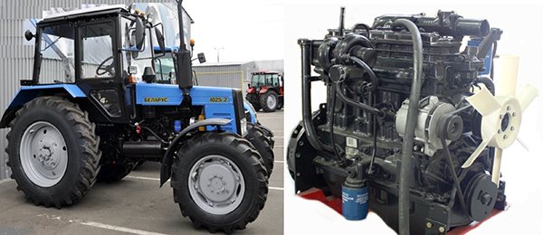 Двигатель Д-245 трактора МТЗ-1025