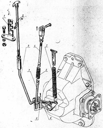 Промежуточная опора карданного вала МТЗ-82: устройство, схема