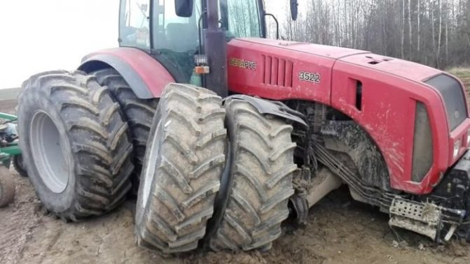 МТЗ 3522: двигатели, технические характеристики, расход топлива, устройство трактора