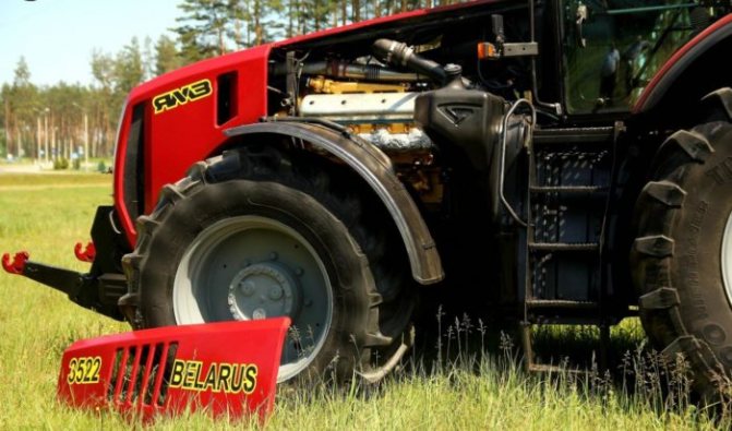 МТЗ 3522: двигатели, технические характеристики, расход топлива, устройство трактора