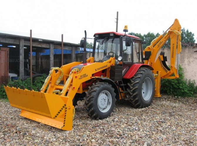МТЗ 92п с навесным оборудованием