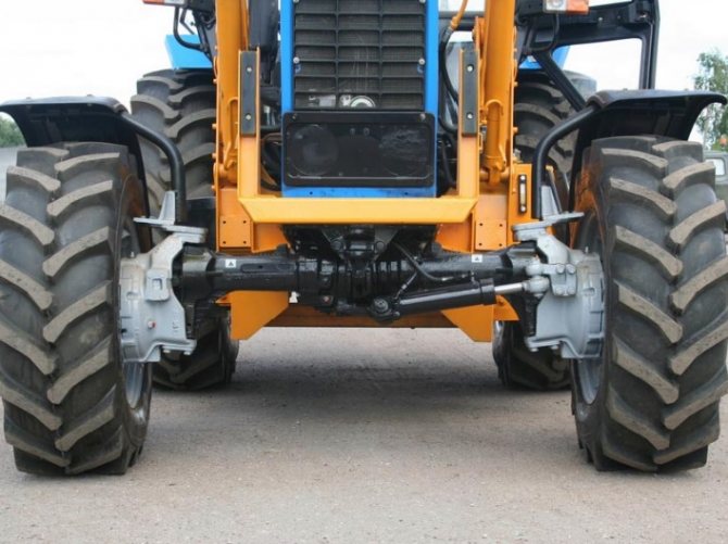 Чем отличается обычный мост трактора МТЗ 82