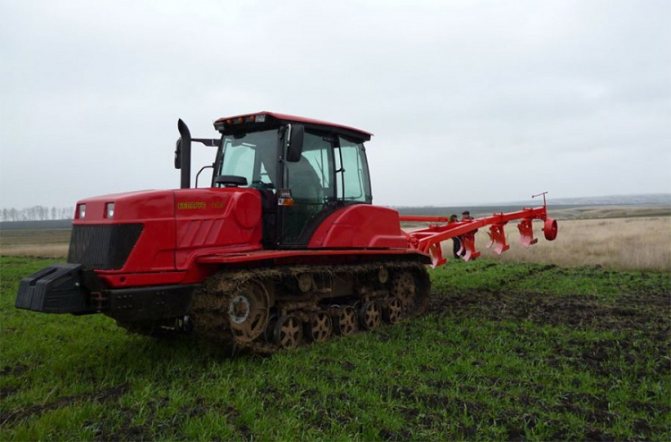 МТЗ на гусеничном ходу