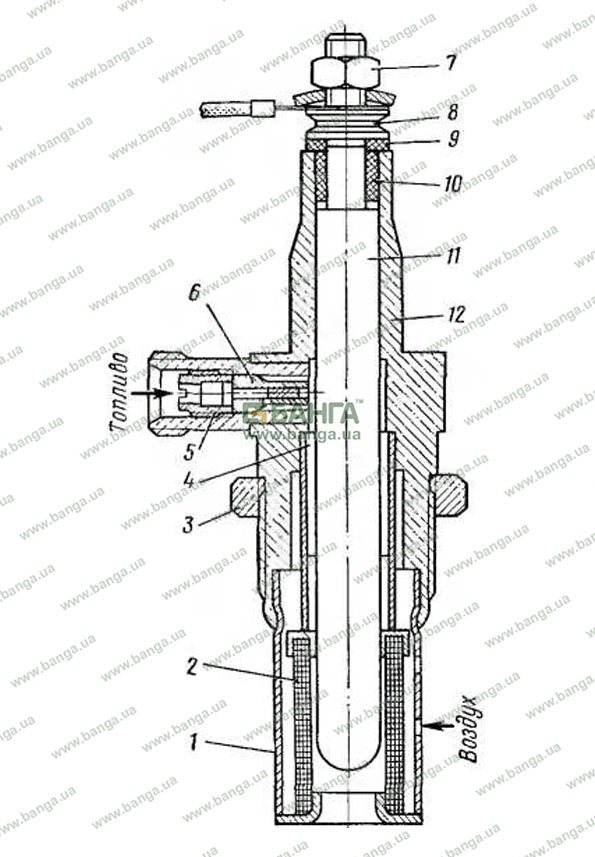 Электрофакельный подогреватель ЭФП трактора МТЗ-80, МТЗ-82