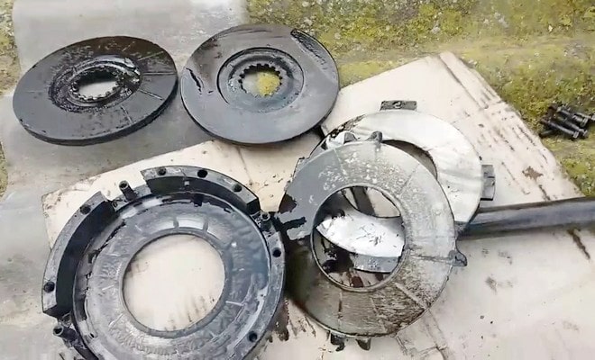 Разобранная блокировка