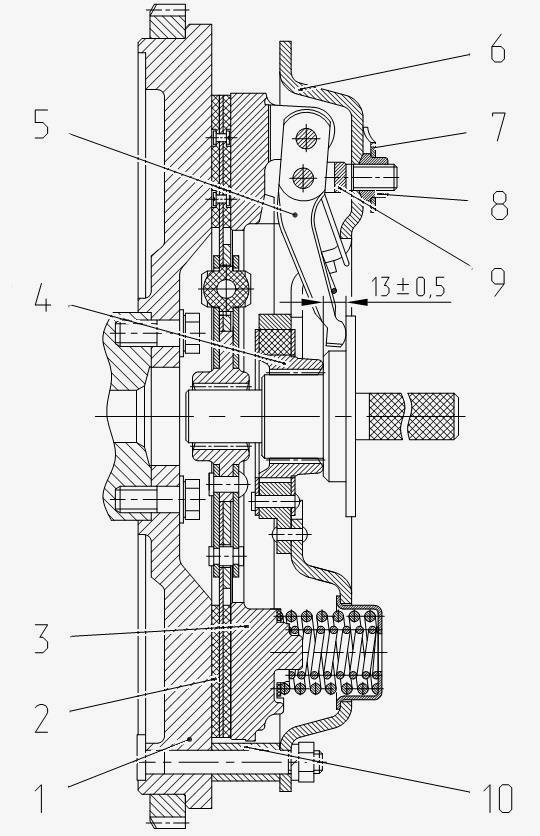 Как правильно установить диск сцепления на МТЗ 1221