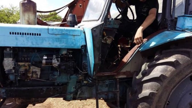 Аккумулятор для МТЗ 80 с редукторным стартером