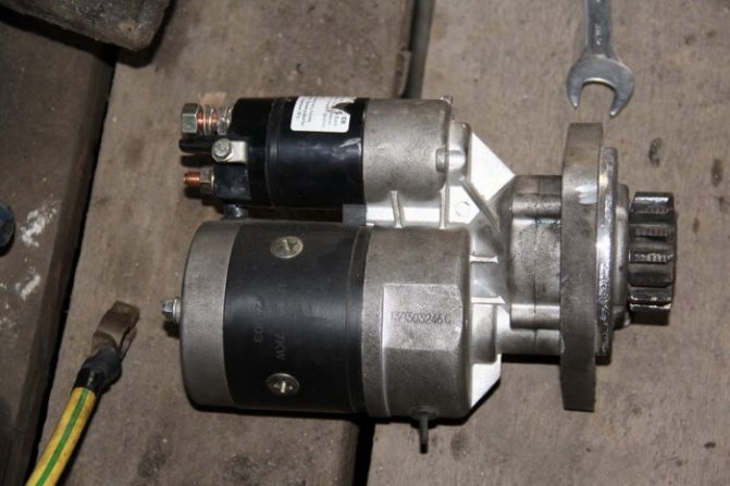 Аккумулятор для МТЗ 80 с редукторным стартером