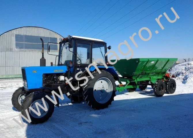 Прицеп для трактора МТЗ: модели, технические характеристики