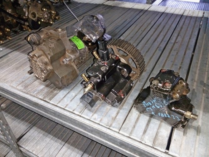 Какое давление топлива в дизельном двигателе